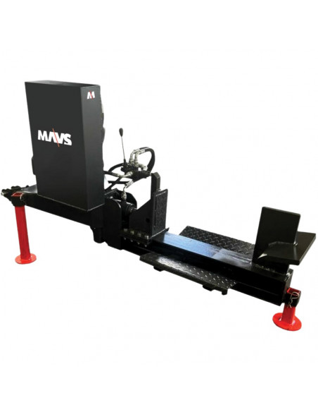 Astillador horizontal modelo MVSA-TH para tractor entre 12-20 TN