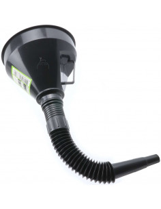 Embudo Ø 145 mm con filtro interior y con espiga flexible desmontable 260 mm