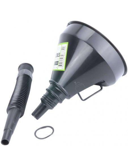 Embudo Ø 145 mm con filtro interior y con espiga flexible desmontable 260 mm