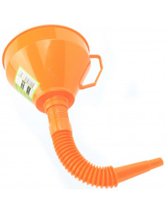 Embudo Ø 158 mm con filtro interior y con espiga flexible desmontable 260 mm