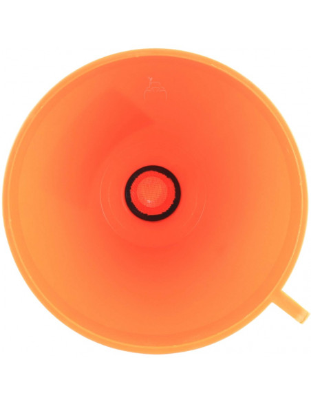 Embudo Ø 158 mm con filtro interior y con espiga flexible desmontable 260 mm