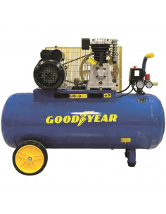Compresor Eléctrico Goodyear GY3100B 3HP 100L Correas 10BAR