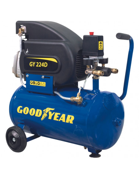 Compresor Eléctrico Goodyear 24L 2HP