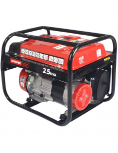 Generador monofásico AVR 2.5Kva 15L Mader