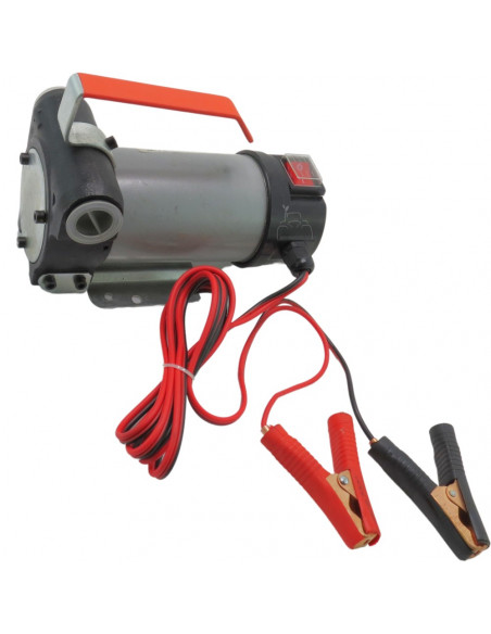 Kit bomba trasvase gasoil eléctrica 12v con racores