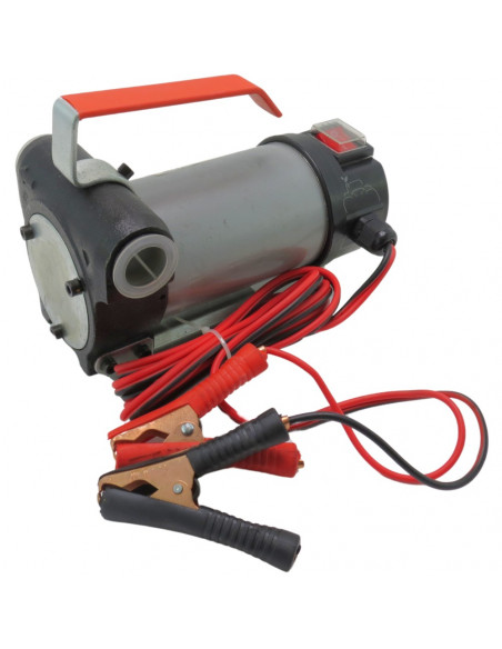 Kit bomba trasvase gasoil eléctrica 12v con racores