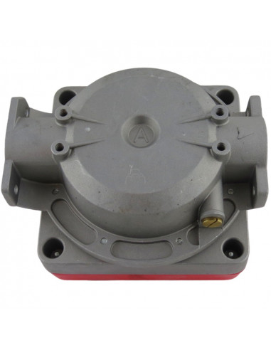 Cuentalitros digital de gasoil metálico tomas de 1"