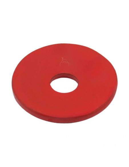 Chapa redonda para goma retenedor empacadora Welger