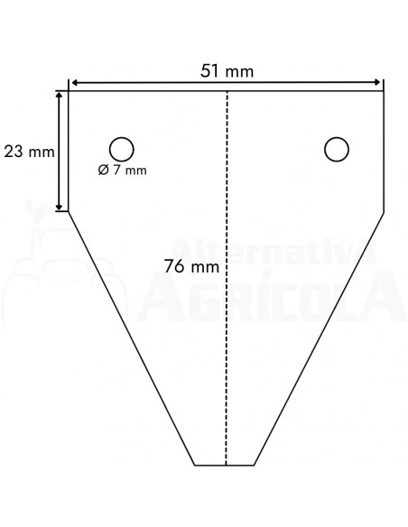 Paquete 25 cuchillas Segadora BCS Europa