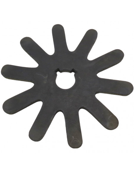 Estrella Lona Peladora de 10 Puntas x 185mm para Máquinas Estupiña 5000-6 para Dedos Cortos