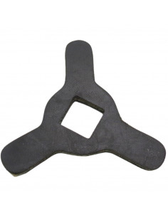 Estrella Peladora de 3 puntas x 130mm para Maquinas Pueyo C-15