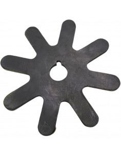 Estrella Lona Peladora de 8 Puntas x 190mm para Máquinas Estupiña 200-900 