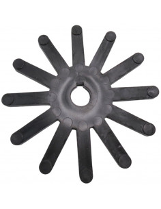 Estrella Peladora de 12 puntas x 205mm para Maquinas Borras y Puigdellivol