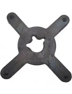 Estrella Peladora de 4 Puntas x 175mm para Maquinas Estupiña 5000-1 Y 5000-3