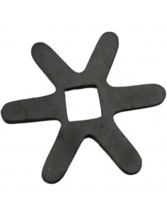 Estrella Lona Peladora de 6 Puntas x 120mm para Máquinas Borras
