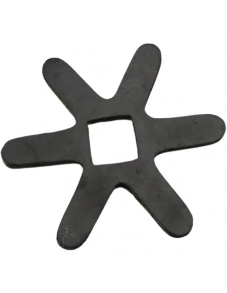 Estrella Lona Peladora de 6 Puntas x 120mm para Máquinas Borras