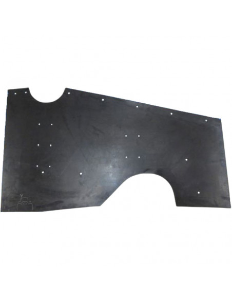 Faldeta máquina almendra cierre tronco Solano delantera