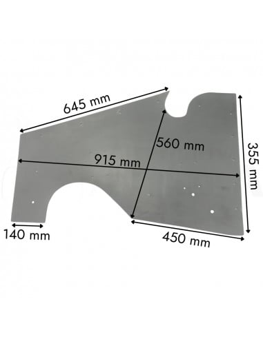 Faldeta cierre tronco máquina almendras Solano trasera