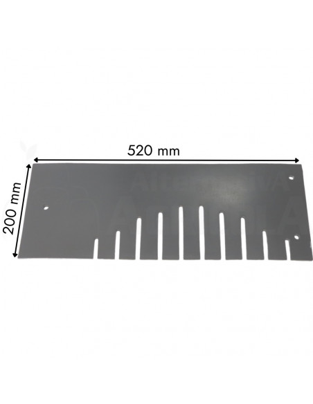 Faldeta suplemento fleco cosechadora almendras Solano trasera