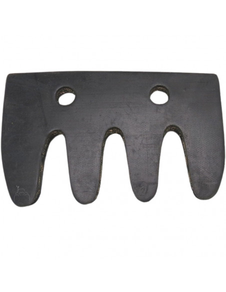 Goma cepillo peladora almendras