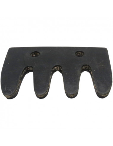 Goma cepillo peladora almendras