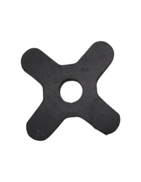 Estrella Peladora de 4puntas x 90mm con agujero de 20mm para Maquinas Pueyo C-54