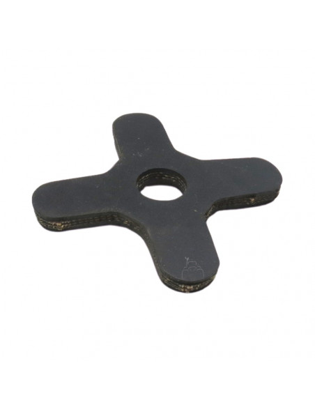 Estrella Peladora de 4puntas x 90mm con agujero de 20mm para Maquinas Pueyo C-54