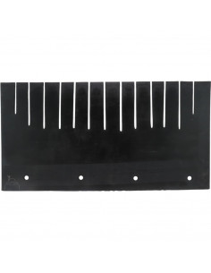 Faldeta con lonas máquina almendras TOPAVI compañera de la RCF002