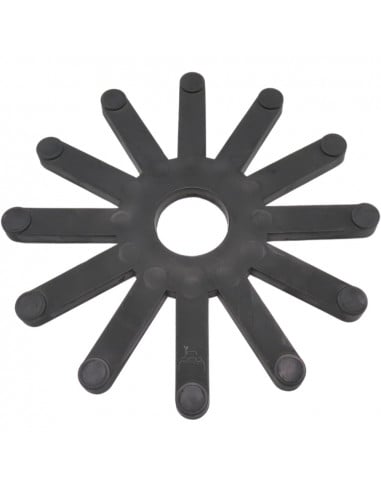 Estrella Peladora de 12 Puntas 8 Rodillos para Maquinas Solano AR-800 de 8 Rodillos