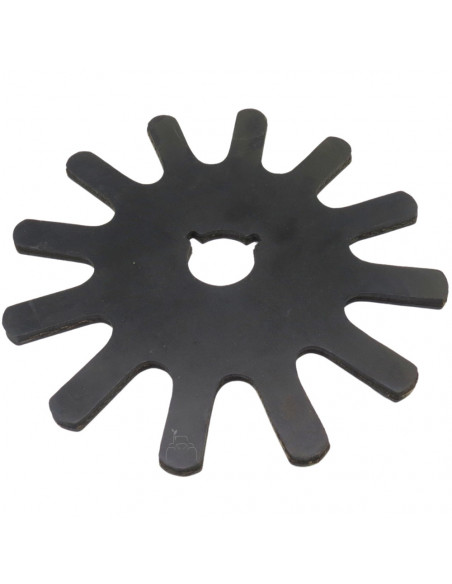 Estrella Lona Peladora de 12 Puntas x 225mm para Máquinas Estupiña 5000-8 para Dedos Cortos