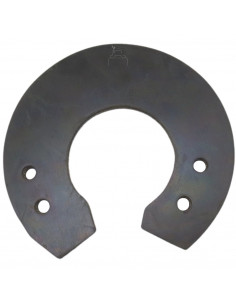 Herradura de goma con refuerzo de lona para sinfín máquina almendras SOLANO