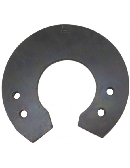 Herradura de goma con refuerzo de lona para sinfín máquina almendras SOLANO