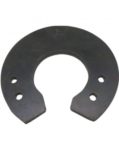 Herradura de goma con refuerzo de lona para sinfín máquina almendras SOLANO