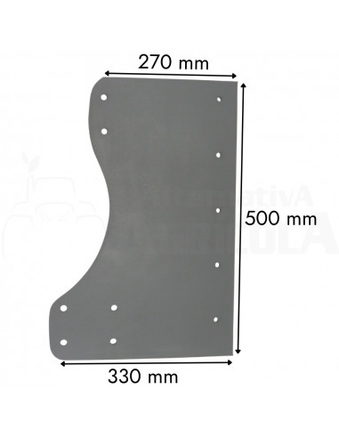 Faldeta vibrador Topavi delantera