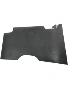 Faldeta vibrador tronco máquina almendras TOPAVI delantero