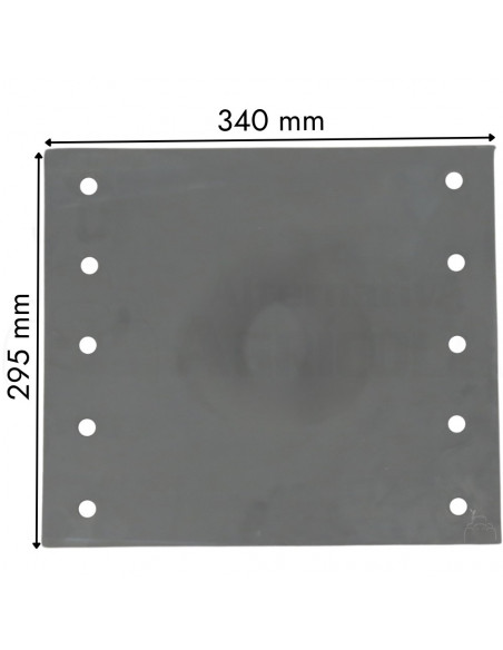 Faldeta con lonas protección taco lateral tenaza vibro TOPAVI