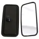 Espejo retrovisor 375 x 185 mm curvo con soporte plástico