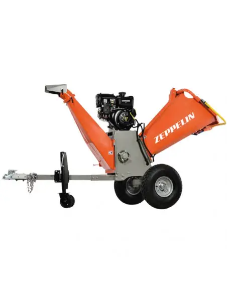 Biotrituradora remolque homologado motor gasolina 15 hp Loncin