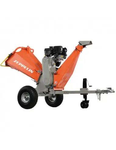 Biotrituradora remolque homologado motor gasolina 15 hp Loncin