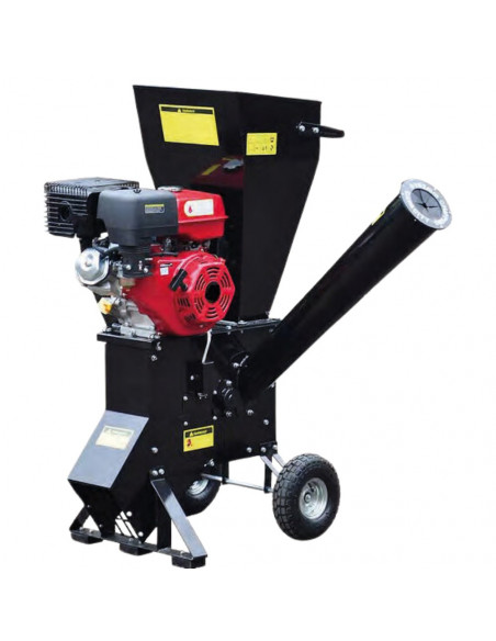 Biotrituradora leña motor gasolina 15HP Zeppelin