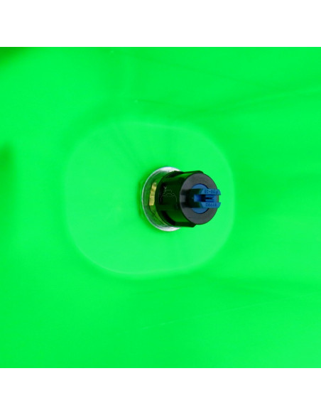 Campana rectangular con boquilla y con codo fumigar