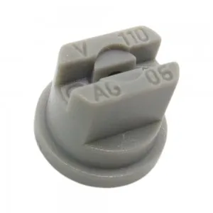 Boquilla rajilla plástico Gris 110º