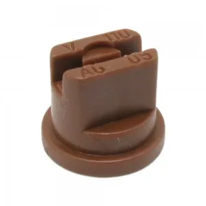 Boquilla rajilla plástico amarilla 110º