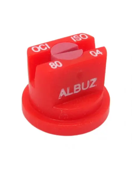 Boquilla excéntrica 80º OCI ALBUZ ROJA