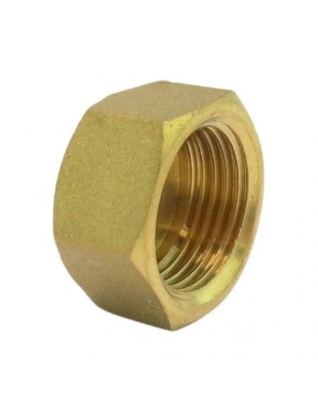 Tapón hembra latón 1/2".