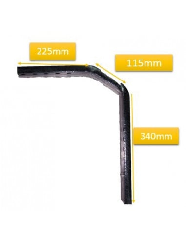 Juego de Guardabarros universales delanteros con sistema pivotante para tractor