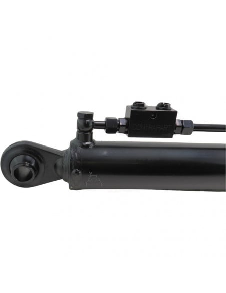 Tercer punto hidráulico 35 - 60/70 - 250 mm enganche rápido - rótula 25.4 mm