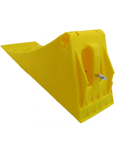 Calzo 190 mm ancho y soporte de plástico para ruedas