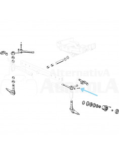 Tornillo 1/2" x 65 mm Ebro - Kubota