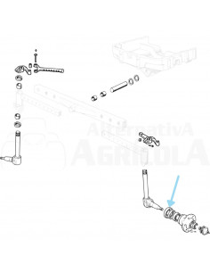 Guardapolvo Ø 64 x 85 x 18 mm Ebro - Kubota, Massey Ferguson